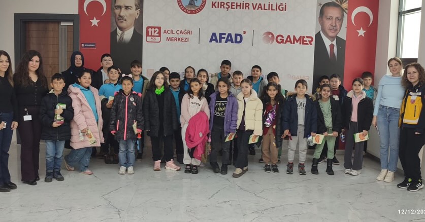 Kırşehir Sırrı Kardeş İlkokulu Öğrencileri Ve Değerli Öğretmeni, 112 Acil Çağrı Merkezi Tanıtım