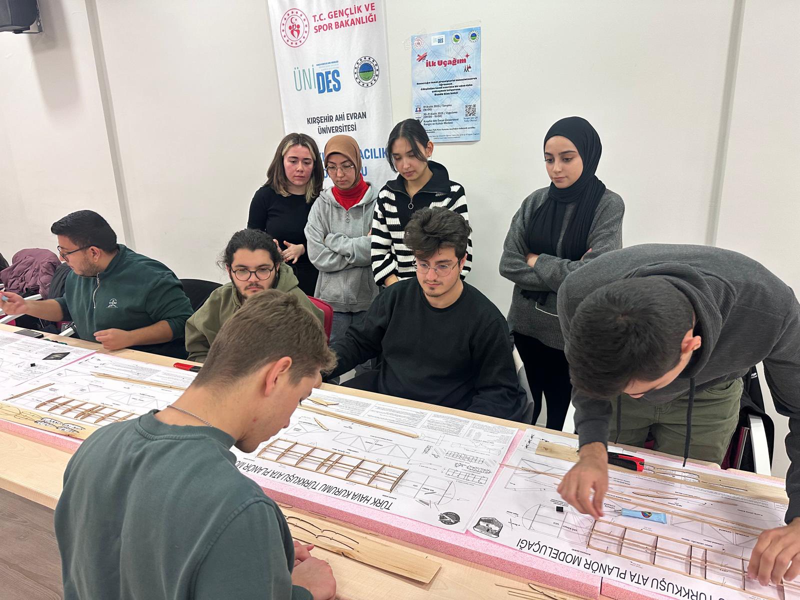 Kırşehir’de Gençler ‘İlk Uçağım’ Projesiyle Havacılığa Adım Attı11
