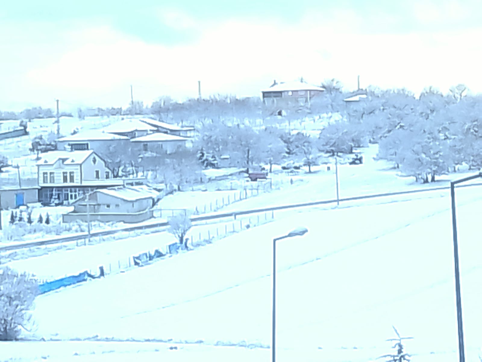 Kırşehir’de Kış Tablosu Ikiye Bölündü