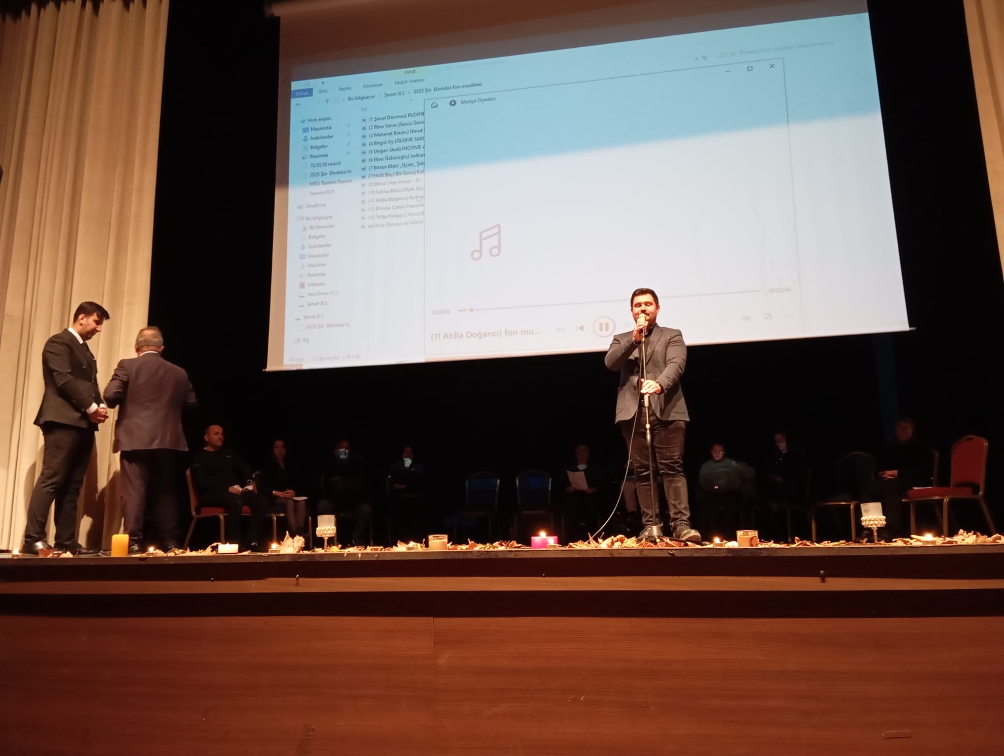 Kırşehir'de Zaman Durdu Şiirler Sahne Aldı 3