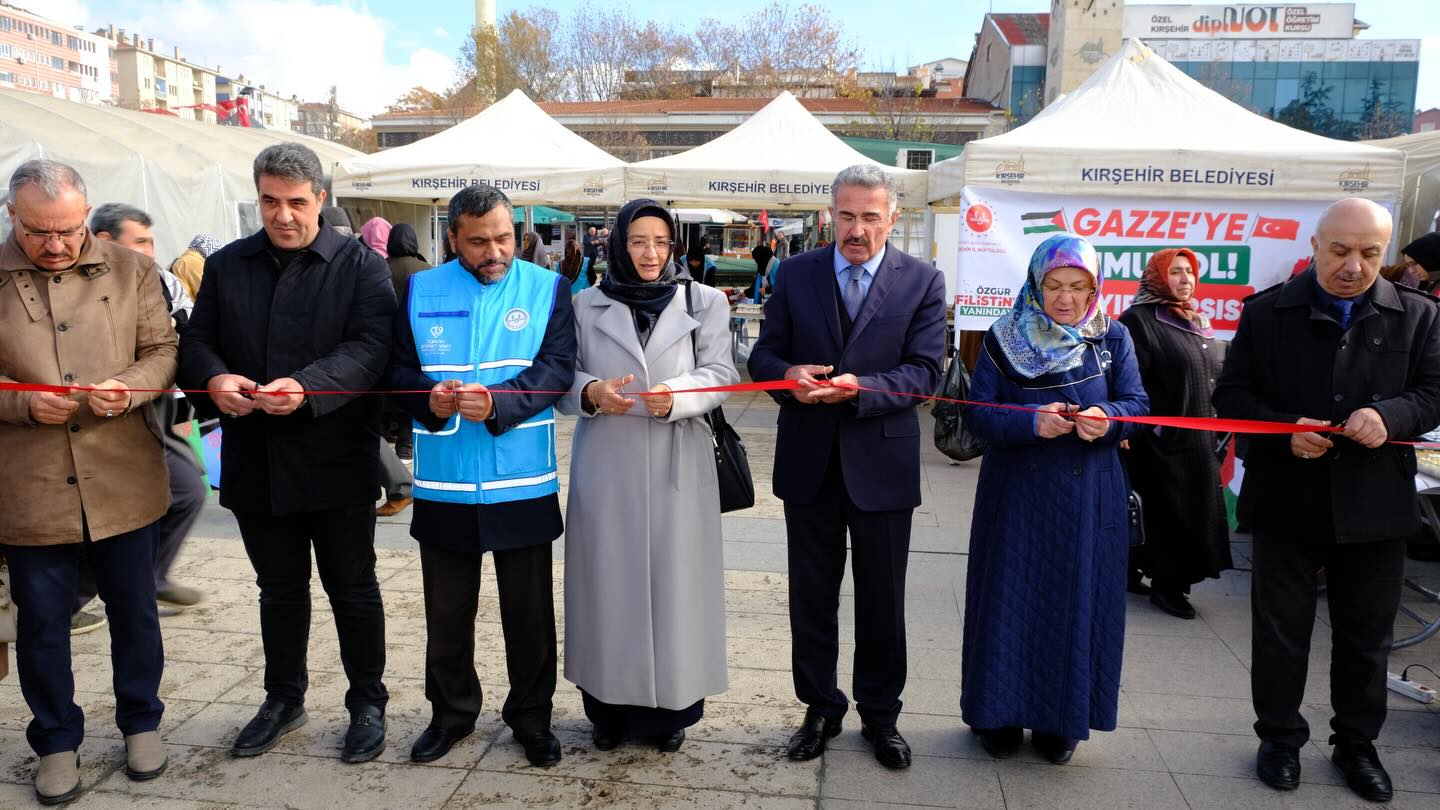 Kırşehir’den Gazze’ye Dayanışma Köprüsü Kuruldu