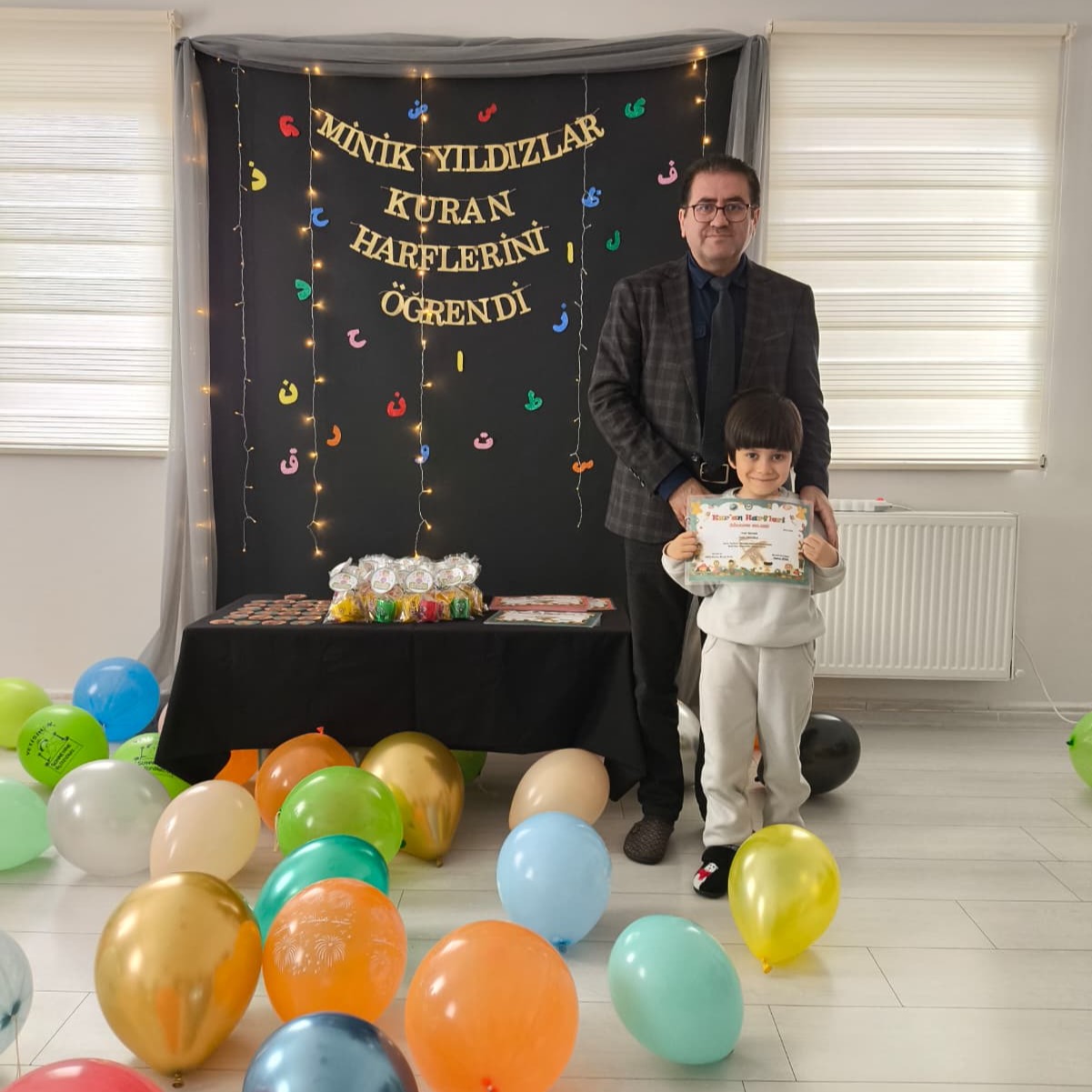 Minik Yıldızlar Kur’an Harflerini Başarıyla Tamamladı1