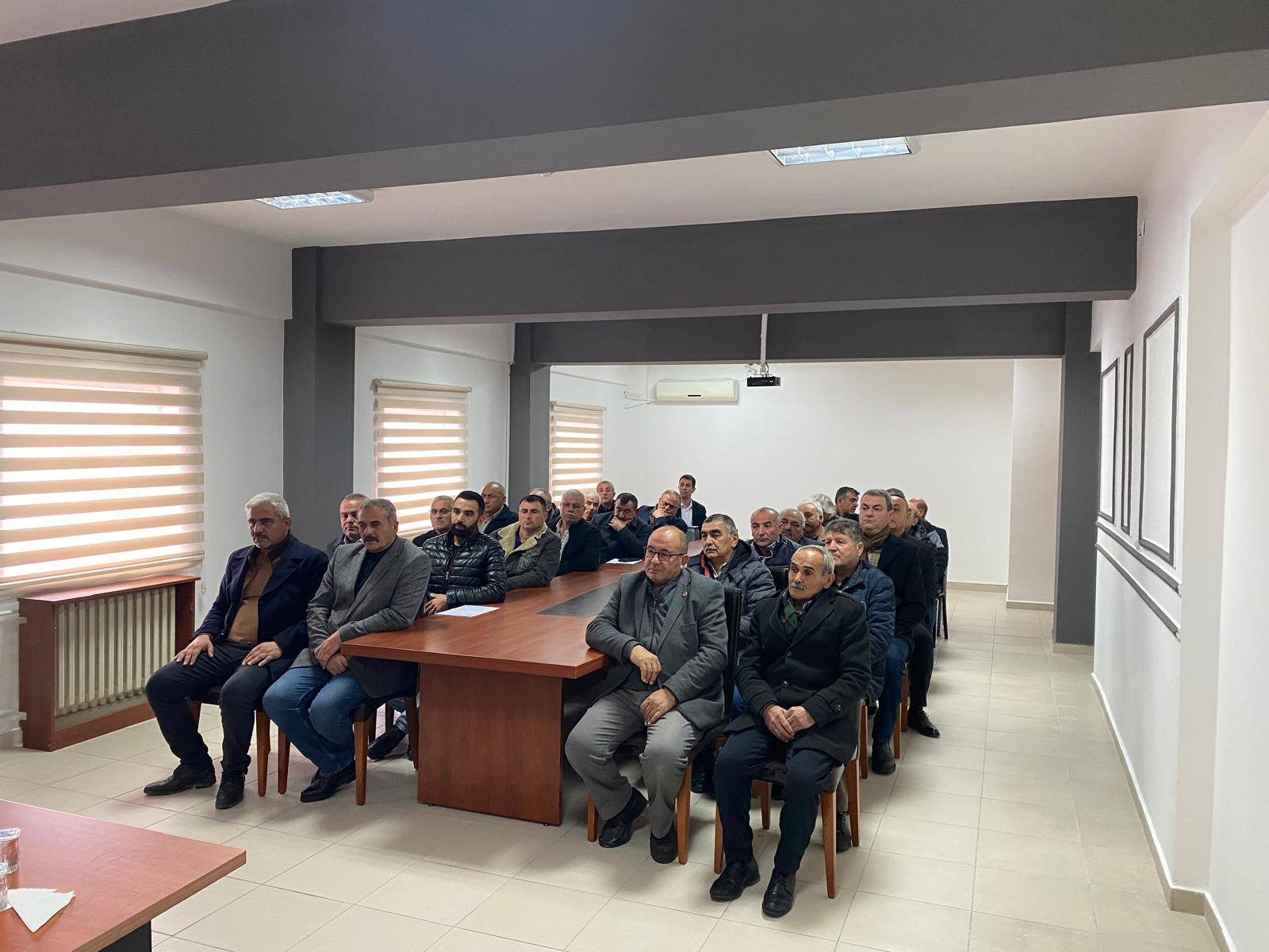 Muhtar Temsilcileri Seçildi, Köylere Hizmet Götürme Birliği Toplandı2