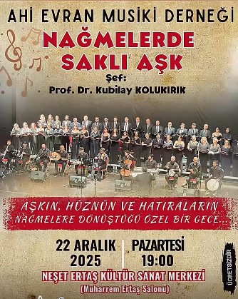 Nağmelerle Anlatılan Aşk Kırşehir’de Dinleyiciyle Buluşacak-1