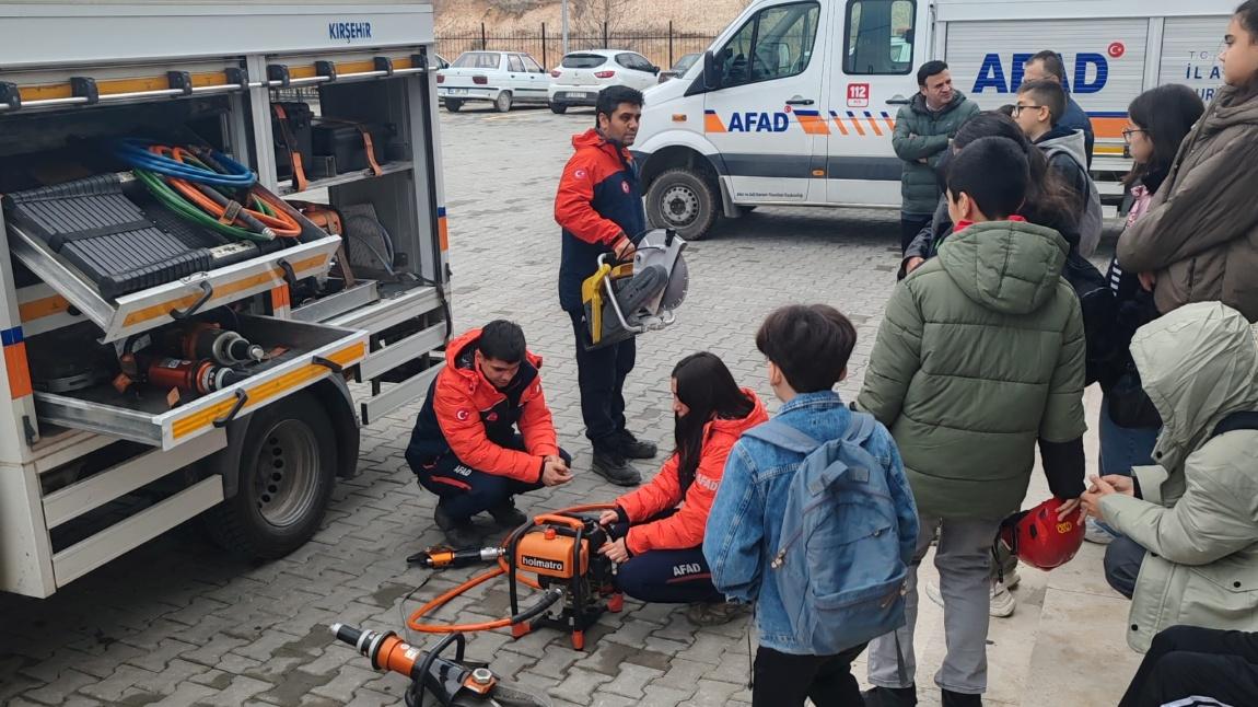 Öğrenciler Afet Yönetimi Ve Doğa Deneyimi Yaşadı