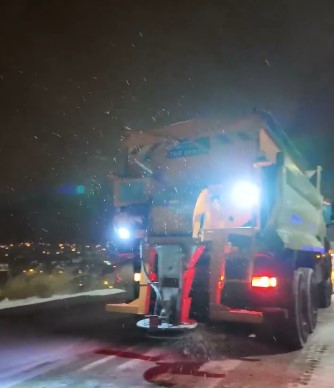 Tuzlama Ve Temizlik Ekipleri Kaman Sokaklarında (4)