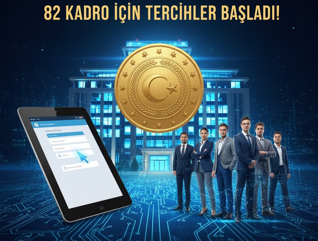 82 Kadro İçin Tercihler Başladı