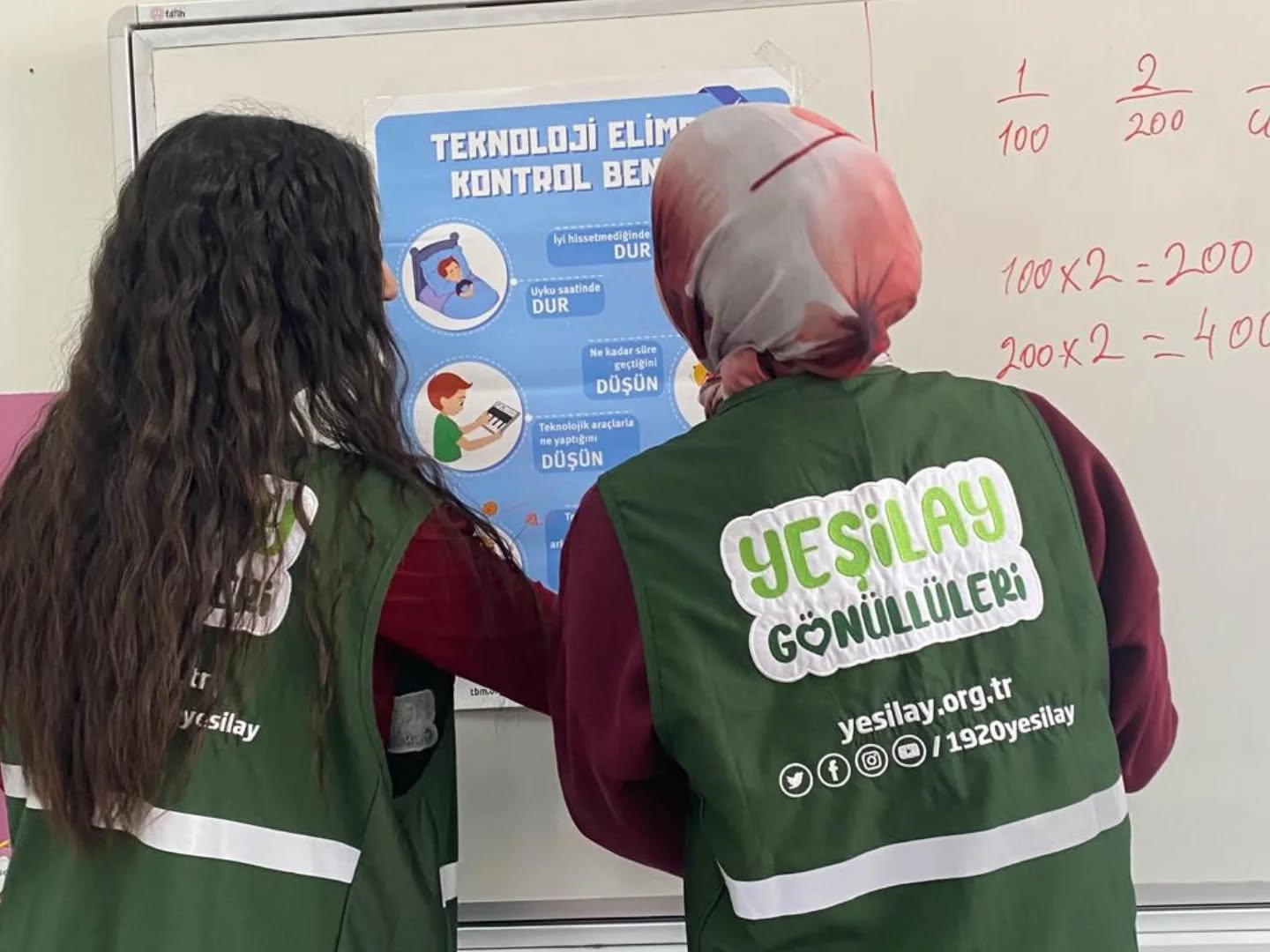 Yeşilay Gönüllüleri Kırşehir’de Öğrencilerle Buluştu 1-1