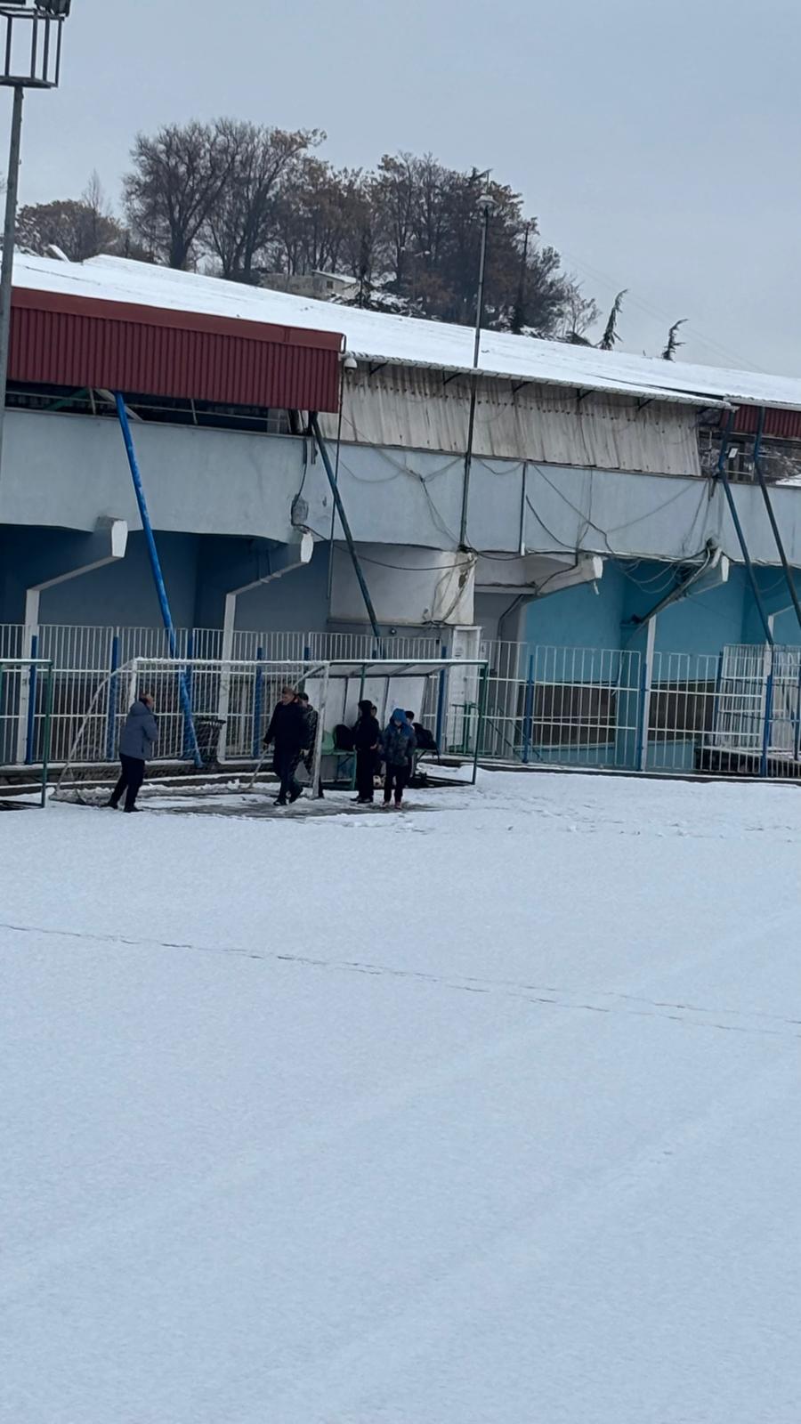 Kar Yağdı, Top Sahaya Indi 1-1