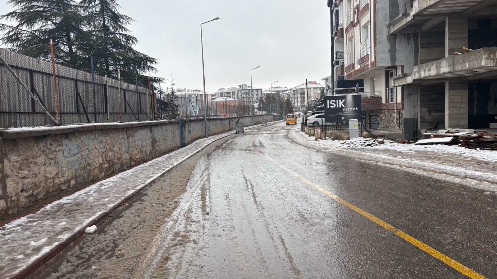 Kırşehir’de Kar Sonrası Sorunsuz Sabah 22