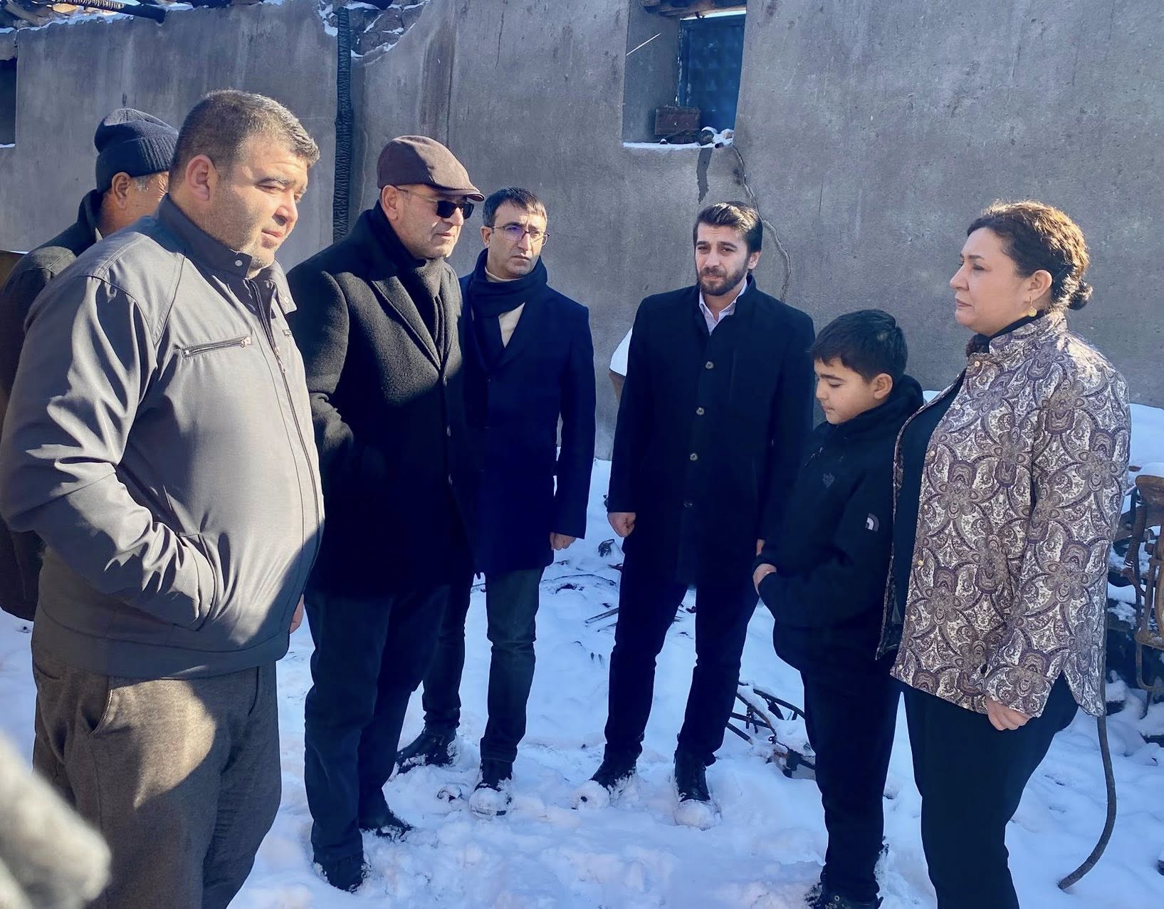 Kızıldağyeniyapan Köyü’nde Yangın Sonrası Durum Ve Talepler Değerlendirildi3