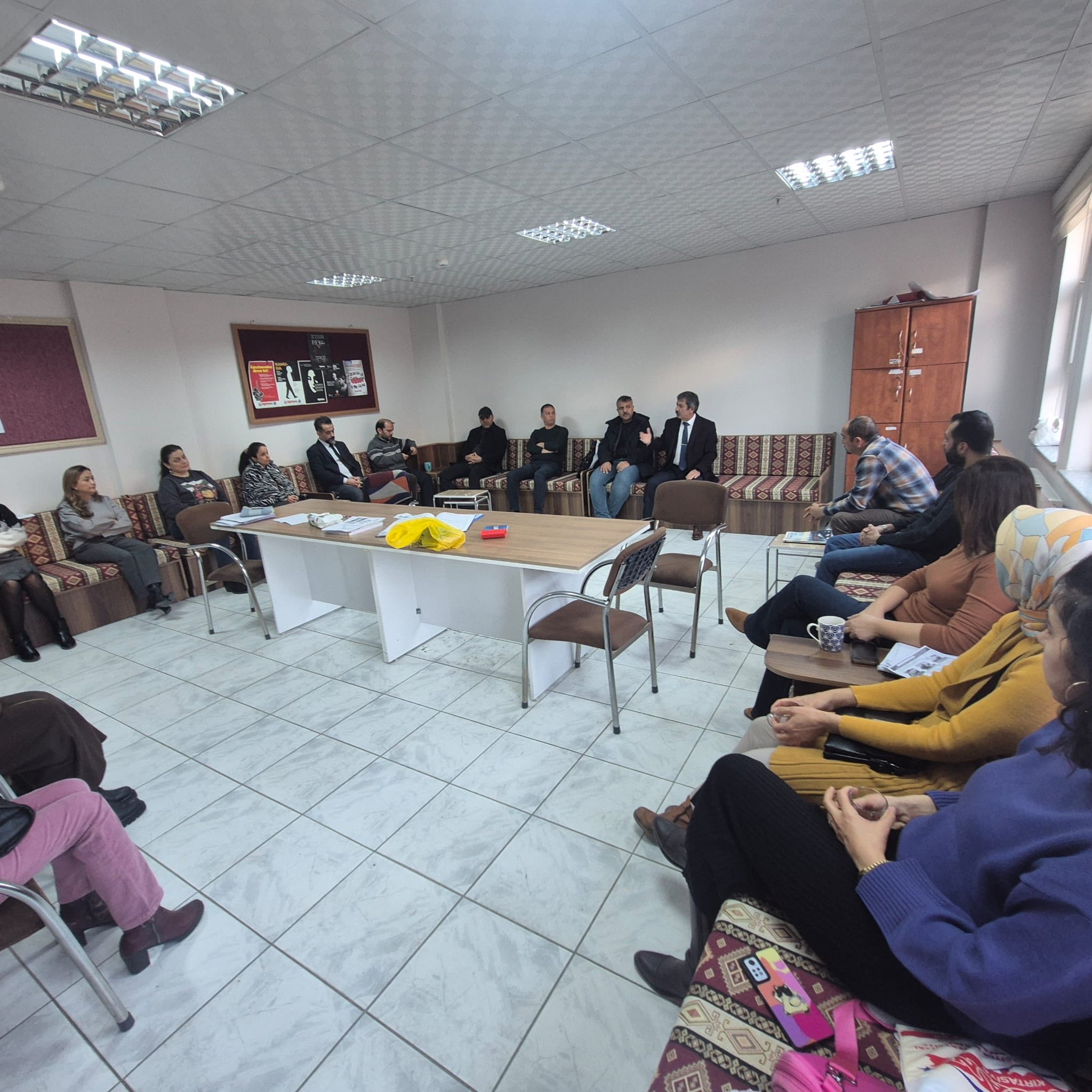 Türk Eğitim Sen Sahada Eğitim Çalışanlarıyla Buluştu 2