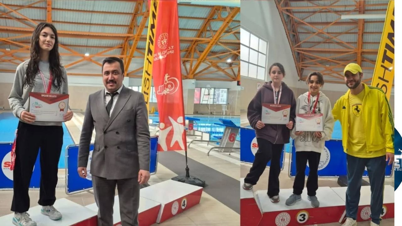 Bil Koleji Kırşehir Kampüsü Yüzmede İl Şampiyonu Oldu