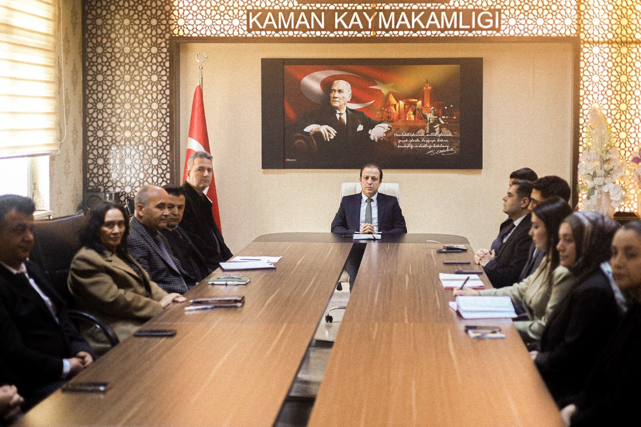 İlçe Amirleri Toplantıda Buluştu 1 (1)