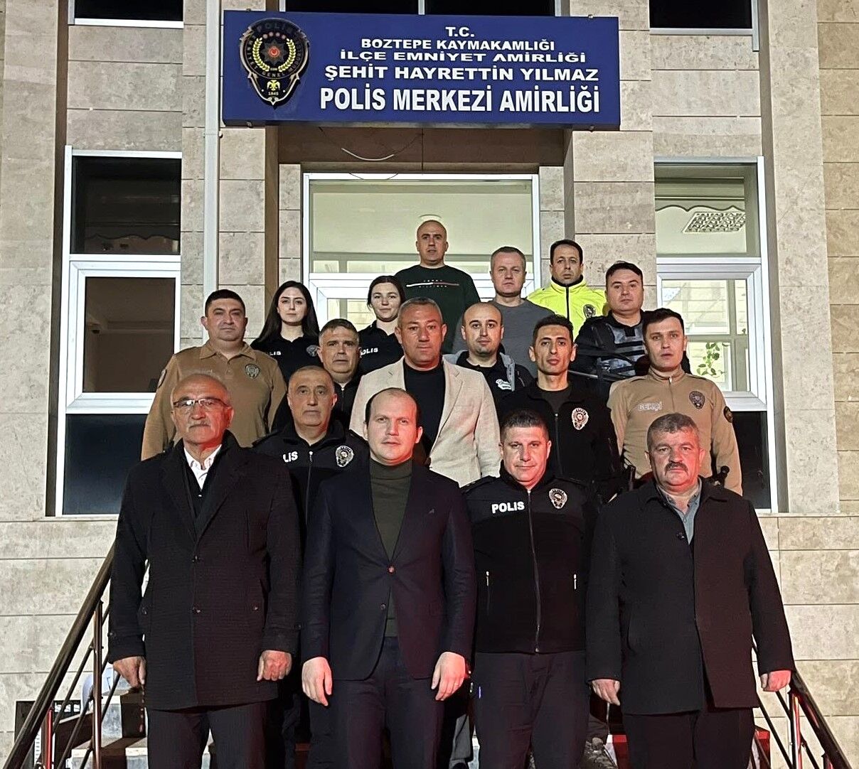 Kaymakam Bayram Emniyet Teşkilatıyla Buluştu (2)
