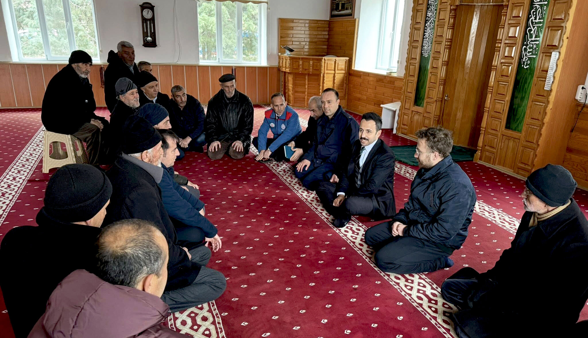 Kaymakam Öğüt, Vatandaşlarla Buluştu (2)