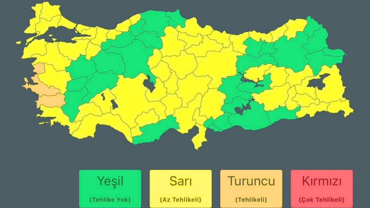 Kırşehir’e Sarı Kod Uyarısı 1