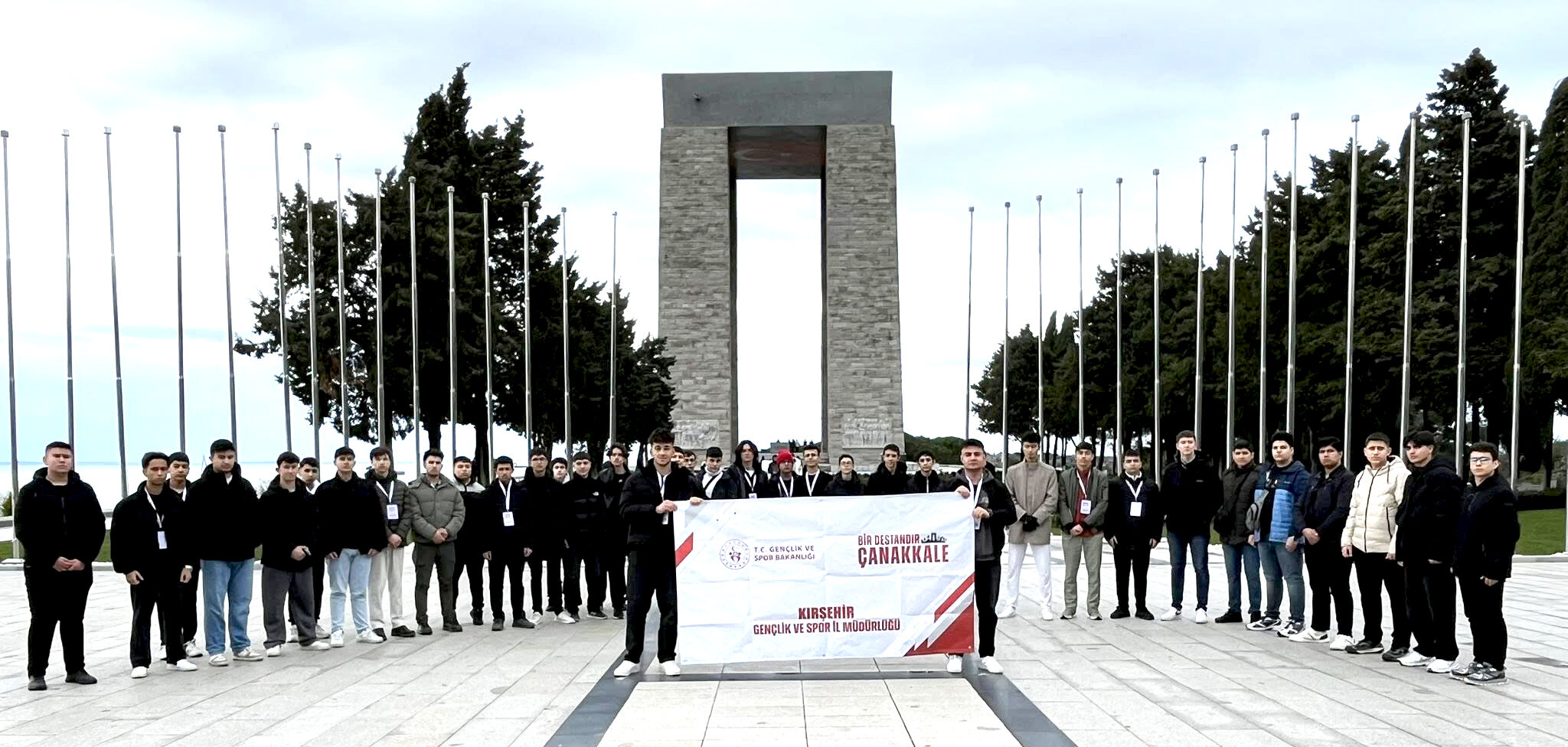 Kırşehirli Gençler Çanakkale’de Tarih Yolculuğuna Çıktı (4)