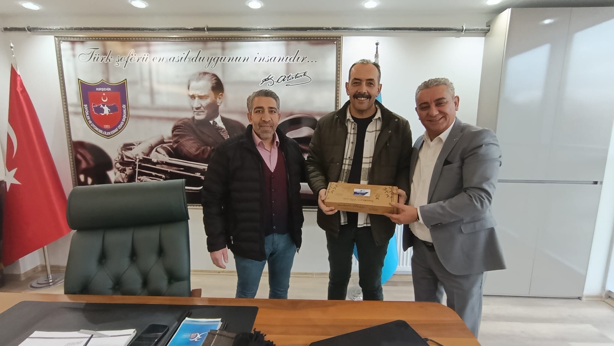 Şoförlerden Beyazay’a Tam Destek