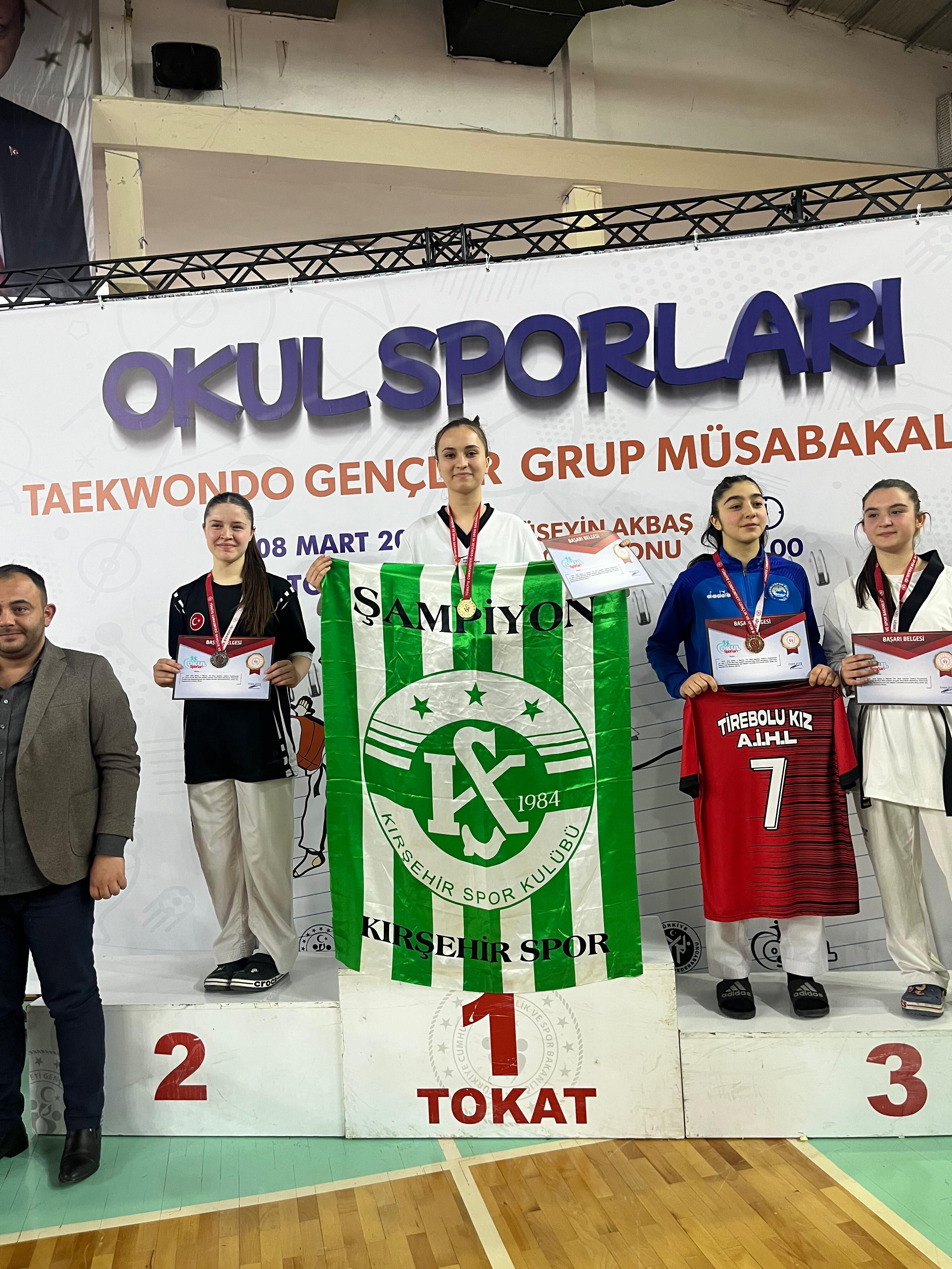 Eylül Traş Kırşehir’e Altın Madalya Kazandırdı 3