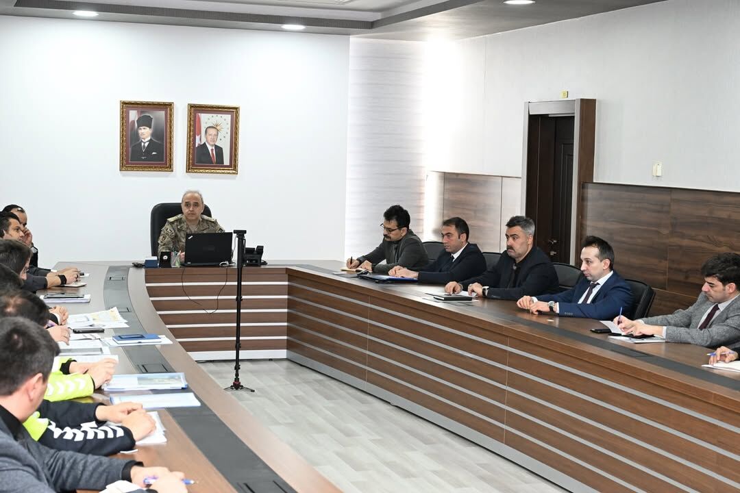 İl Emniyet Müdürümüz Sayın Dr. @Mesutgorucuresmi Başkanlığında, Ilgili Birim Amirlerinin Katılım