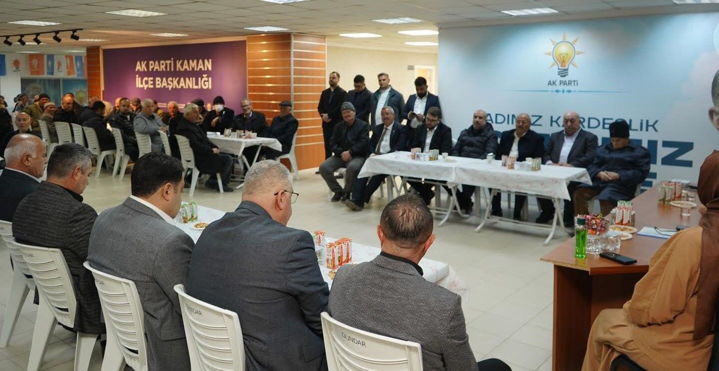 Kaman'da Teşkilat Ve Vatandaşlar Bir Araya Geldi 1