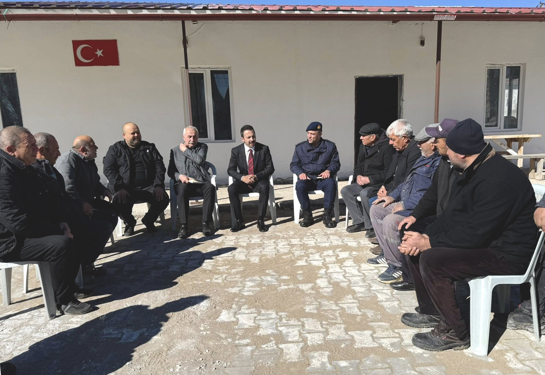 Kaymakam Öğüt, Köy Köy Geziyor, Vatandaşların Taleplerini Dinliyor (4)