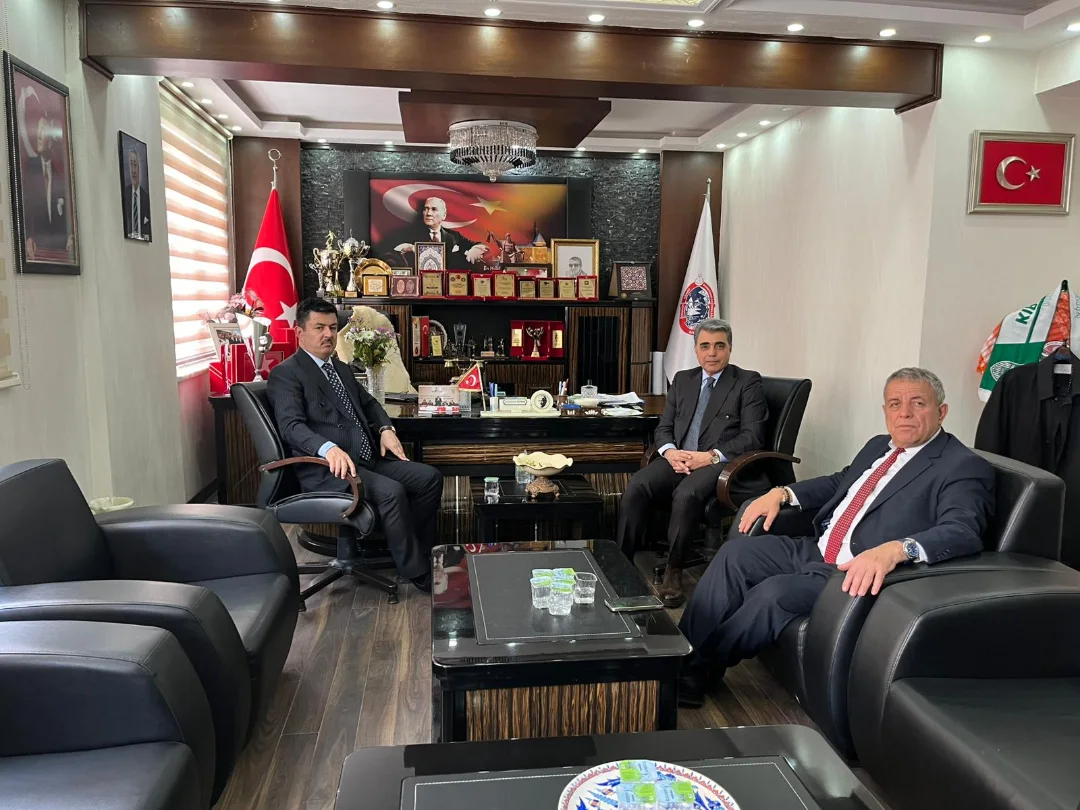 Kırşehir Esnaf Ve Sanatkarlar Odaları Birliğimizi Ziyarette Bulunan Vali Yardımcımız Sn. İsmail