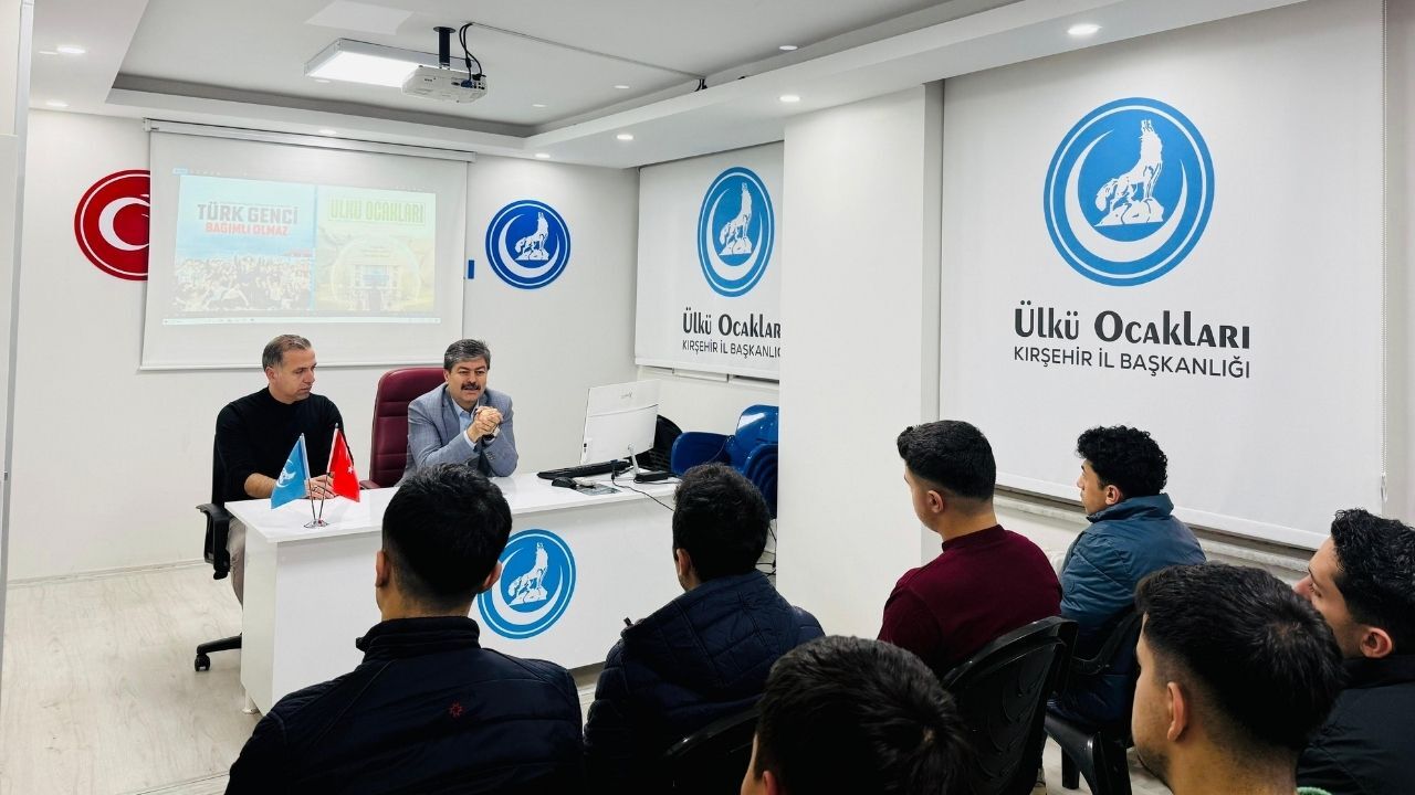 Kırşehir Ülkü Ocakları’nda Erkan Ile Gençler Buluştu 333