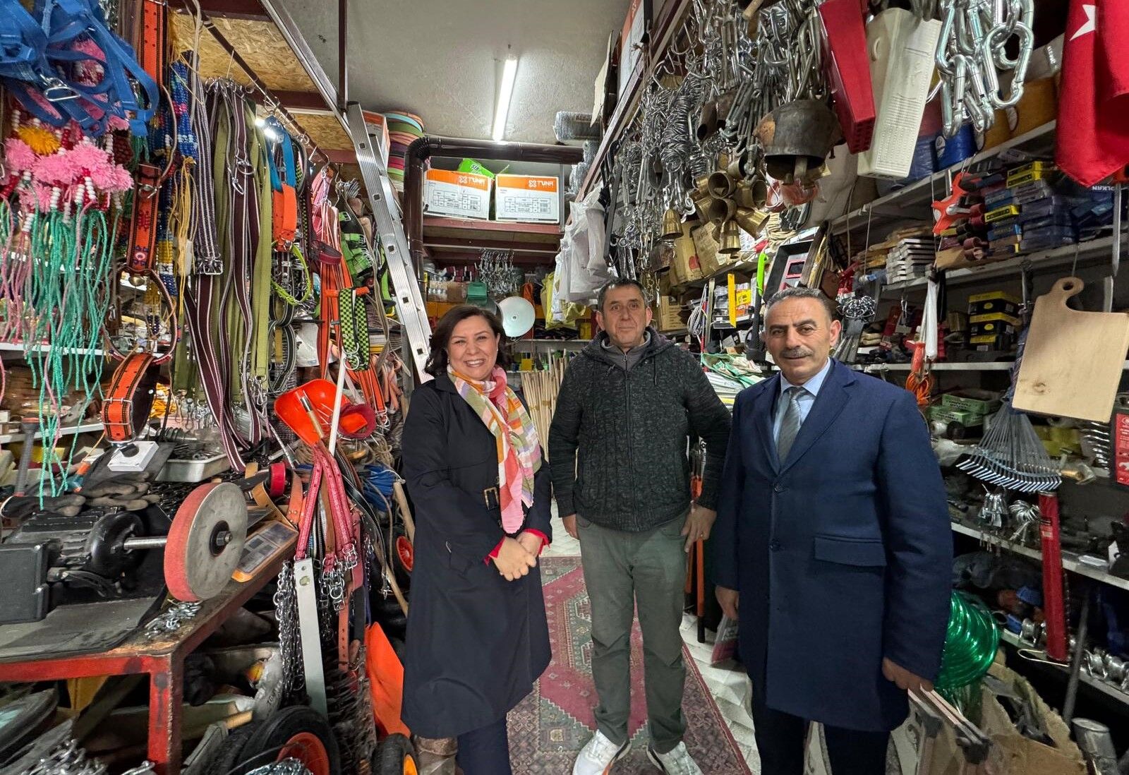 Kırşehir'de Bayram Öncesi Esnaf Ziyareti Gerçekleşti