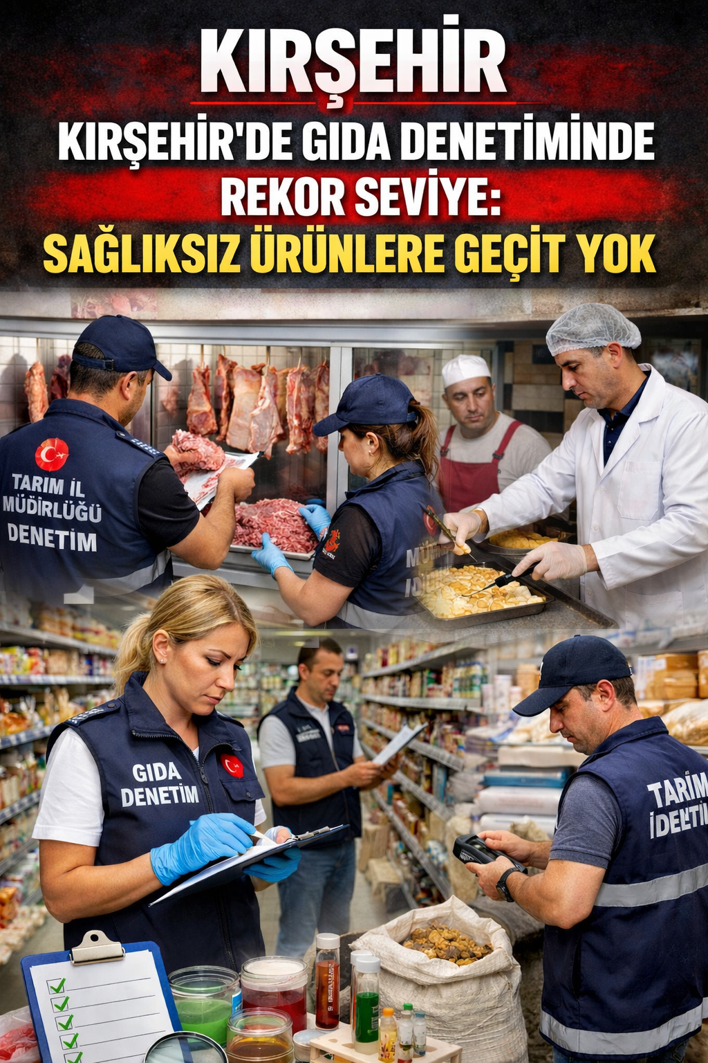 Kırşehir’de Sağlıksız Ürünlere Geçit Yok 1-1