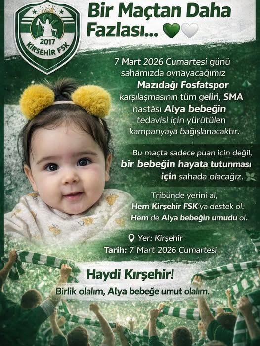 Kırşehir’de Saha Alya Bebek Için Açılıyor 2