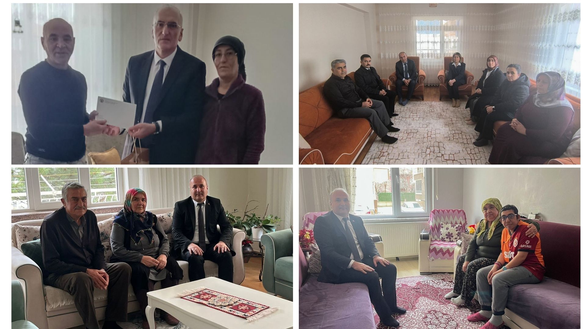 Kırşehir'de Şehit Aileleri Yalnız Bırakılmadı 2