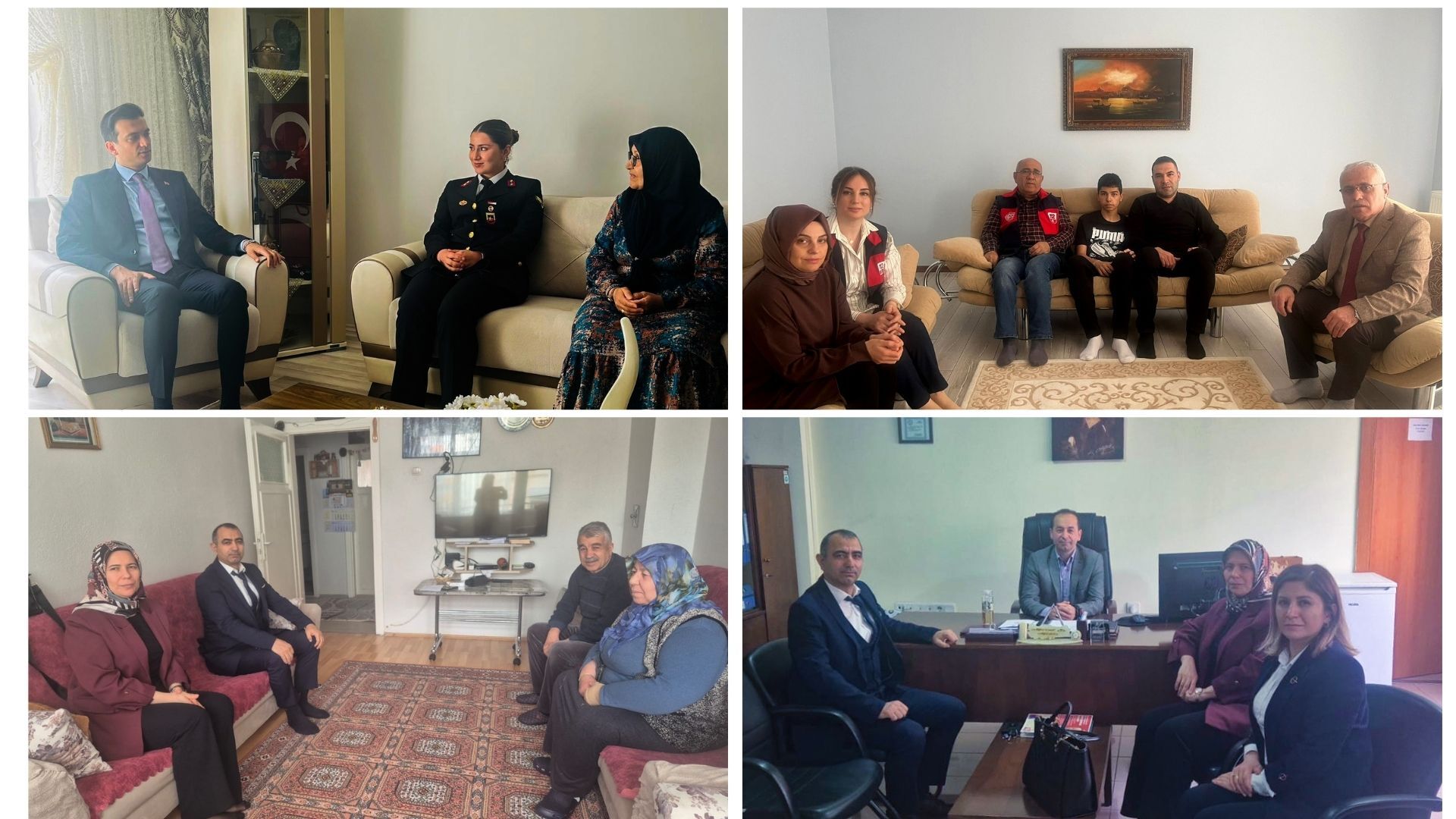 Kırşehir'de Şehit Aileleri Yalnız Bırakılmadı 4