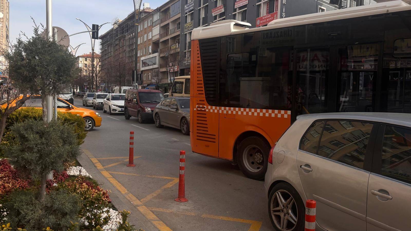 Kırşehir’de Trafik Çilesi Bitmiyor 2