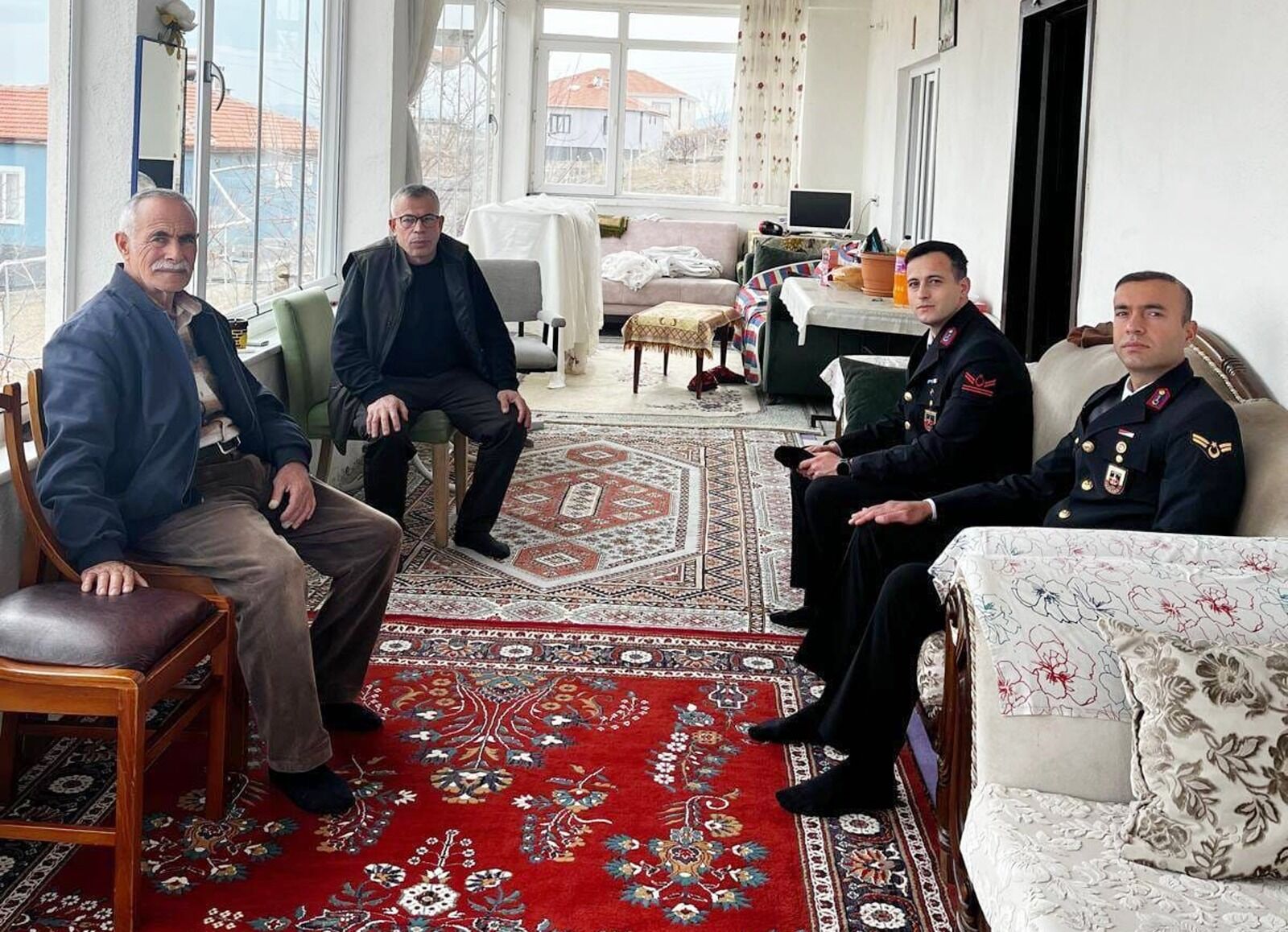 Kırşehir'de Unutulmayan Kahramanların Kapısı Çalındı 3