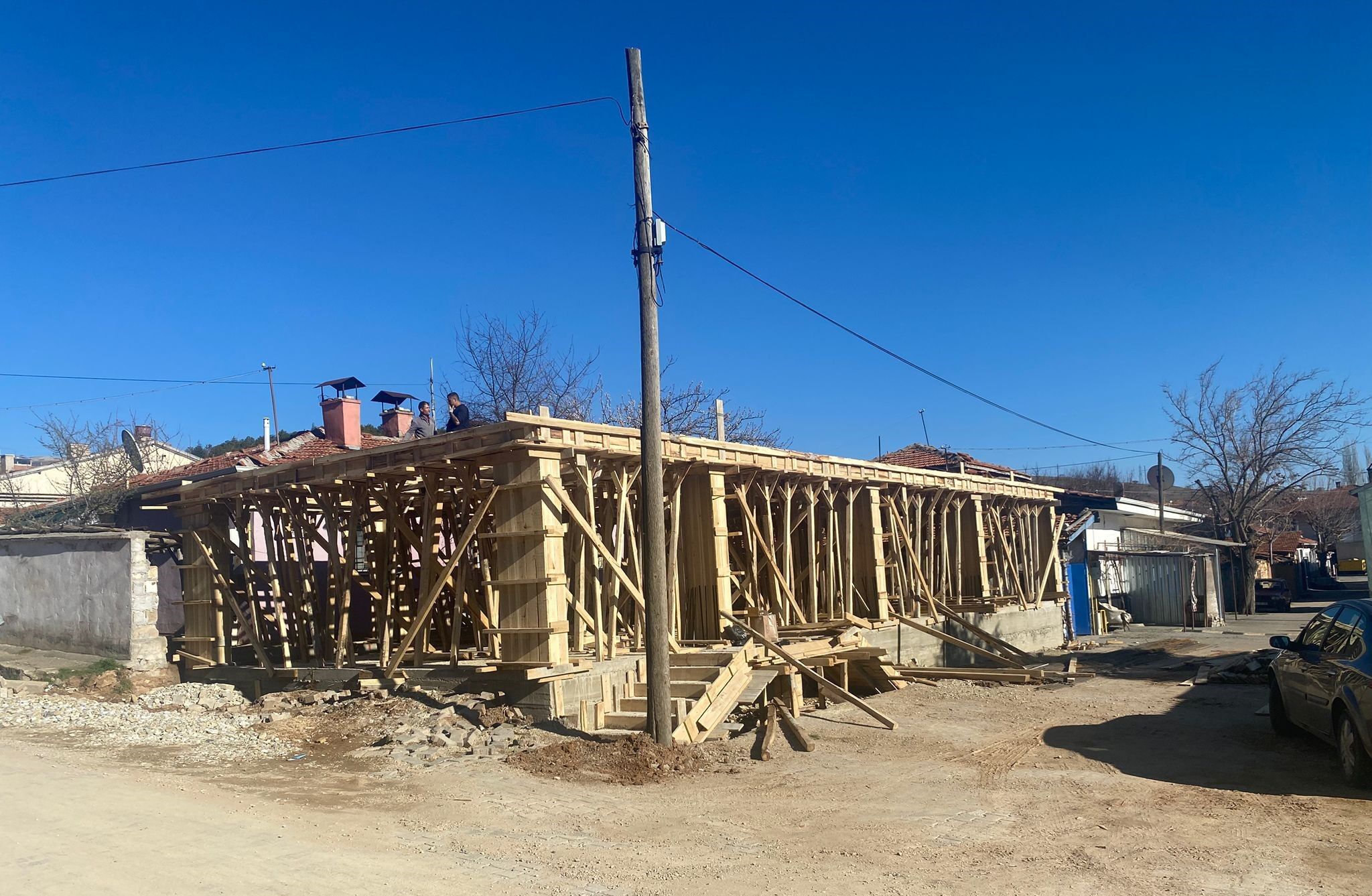 Özbağ’da Kültür Evi Çalışmaları Yükseliyor 2