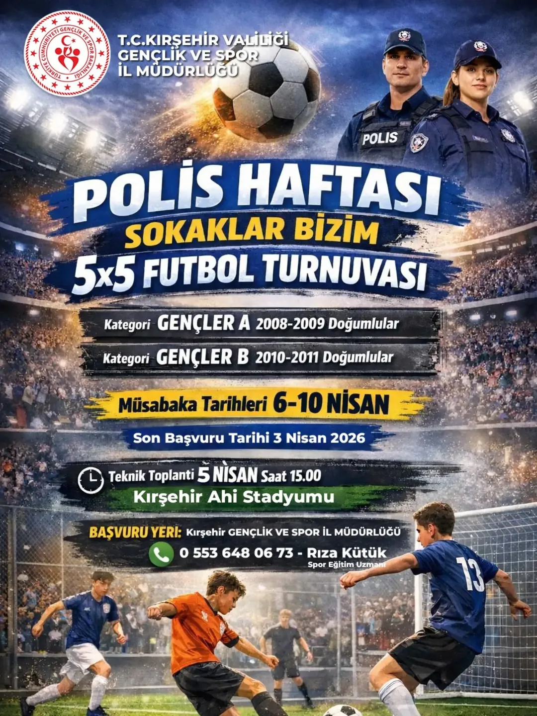 👮 ♂️ Üniformalar Ve Formalar Aynı Sahada Buluşuyor! Polis Haftası’nı Sadece Kutlamıyoruz, Heye