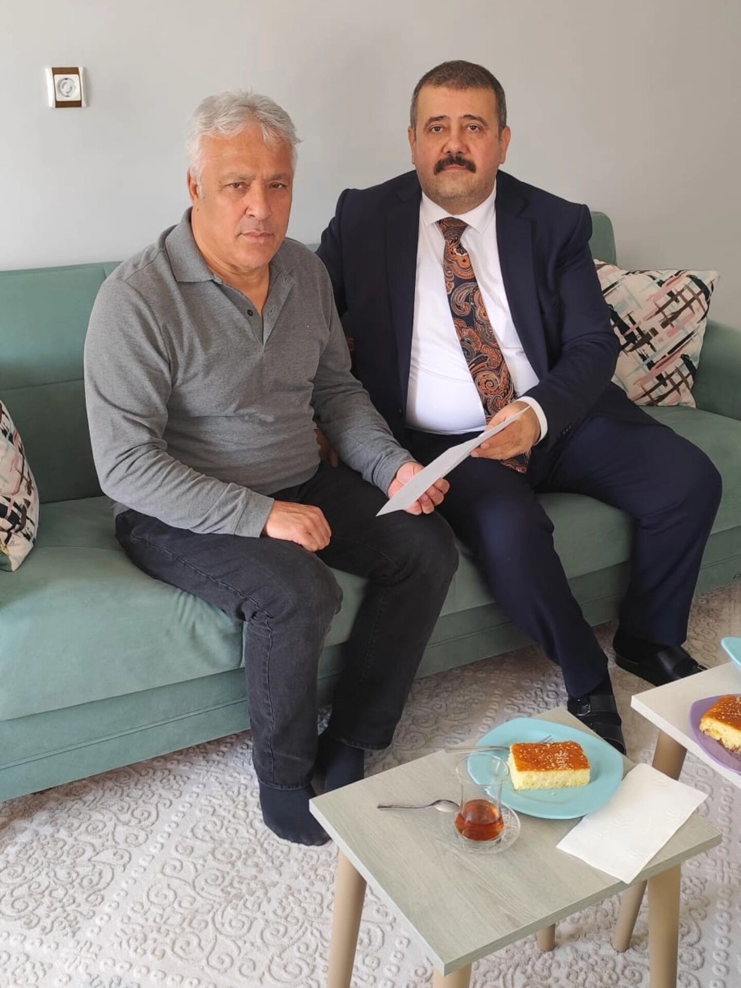 Vali Demiryürek'in Mektubu Şehit Ocağına Ulaştı 1