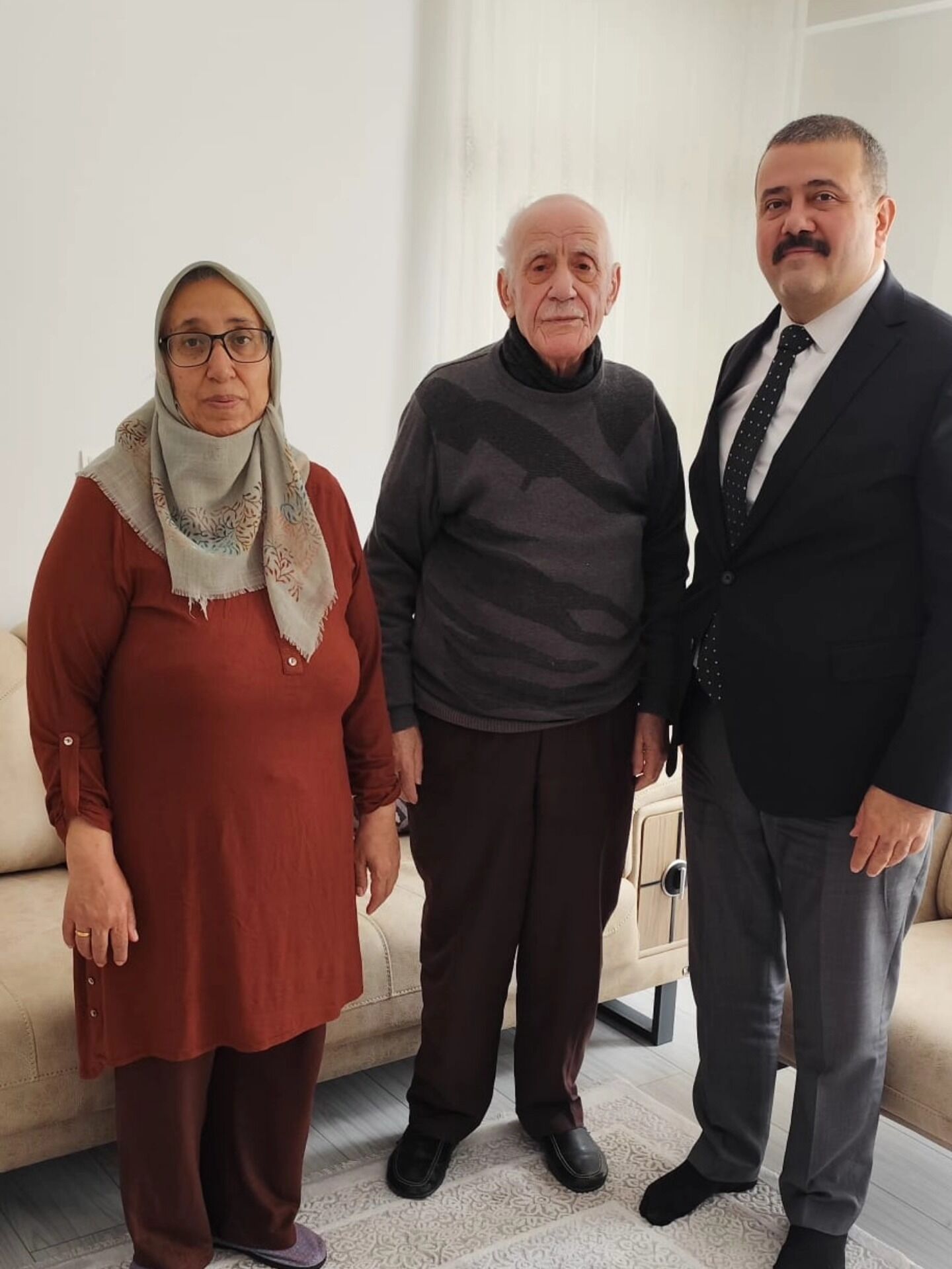 Valinin Mesajı Şehit Ailesine Ulaştı