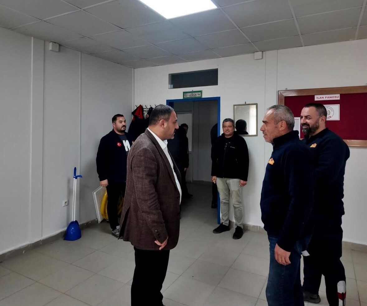 Hakanoğlu Sahada İncelemelerde Bulundu 1