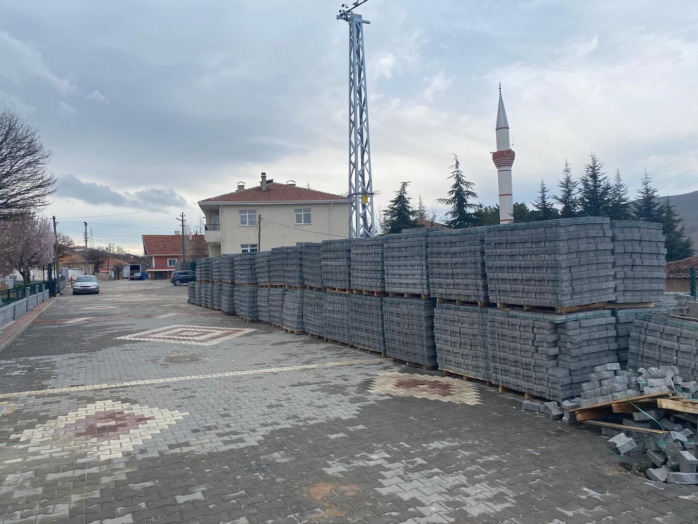 Kırşehir Özbağ’da Baraj Sokak Baştan Sona Yenileniyor 2