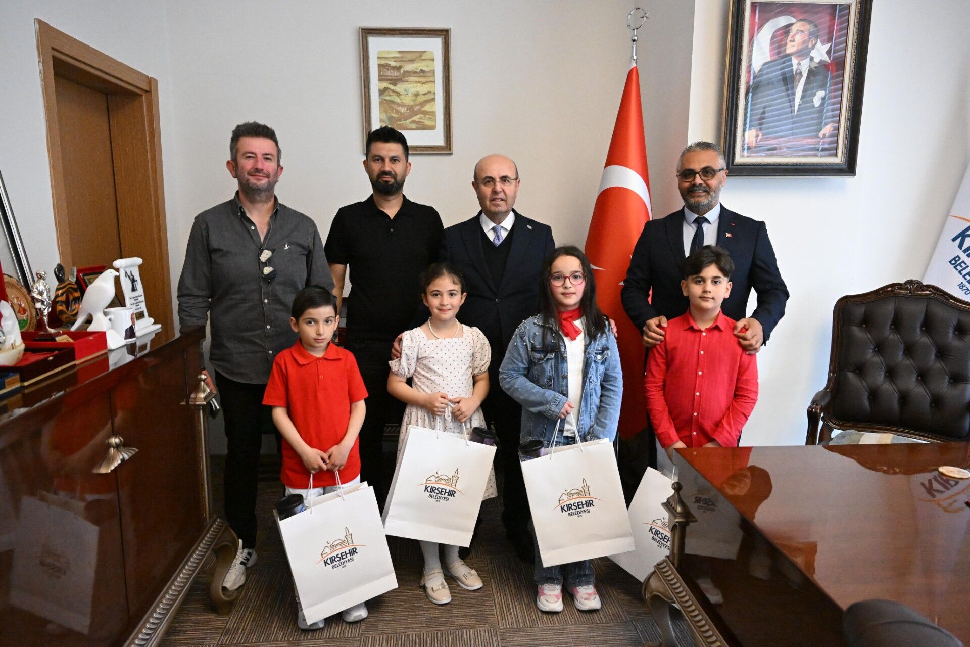 Kırşehir’de Başkanlık Koltuğu Çocuklara Emanet Edildi 2