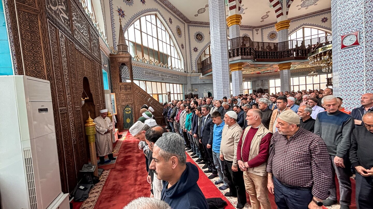 Kırşehir’de Gıyabi Cenaze Namazı Kılındı