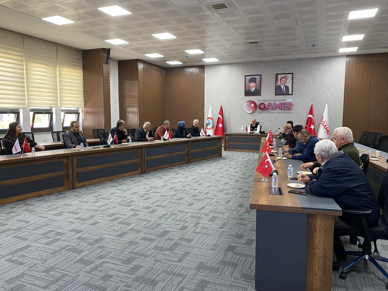 Kırşehir'de Muhtarlar Afad Merkezinde Toplandı!