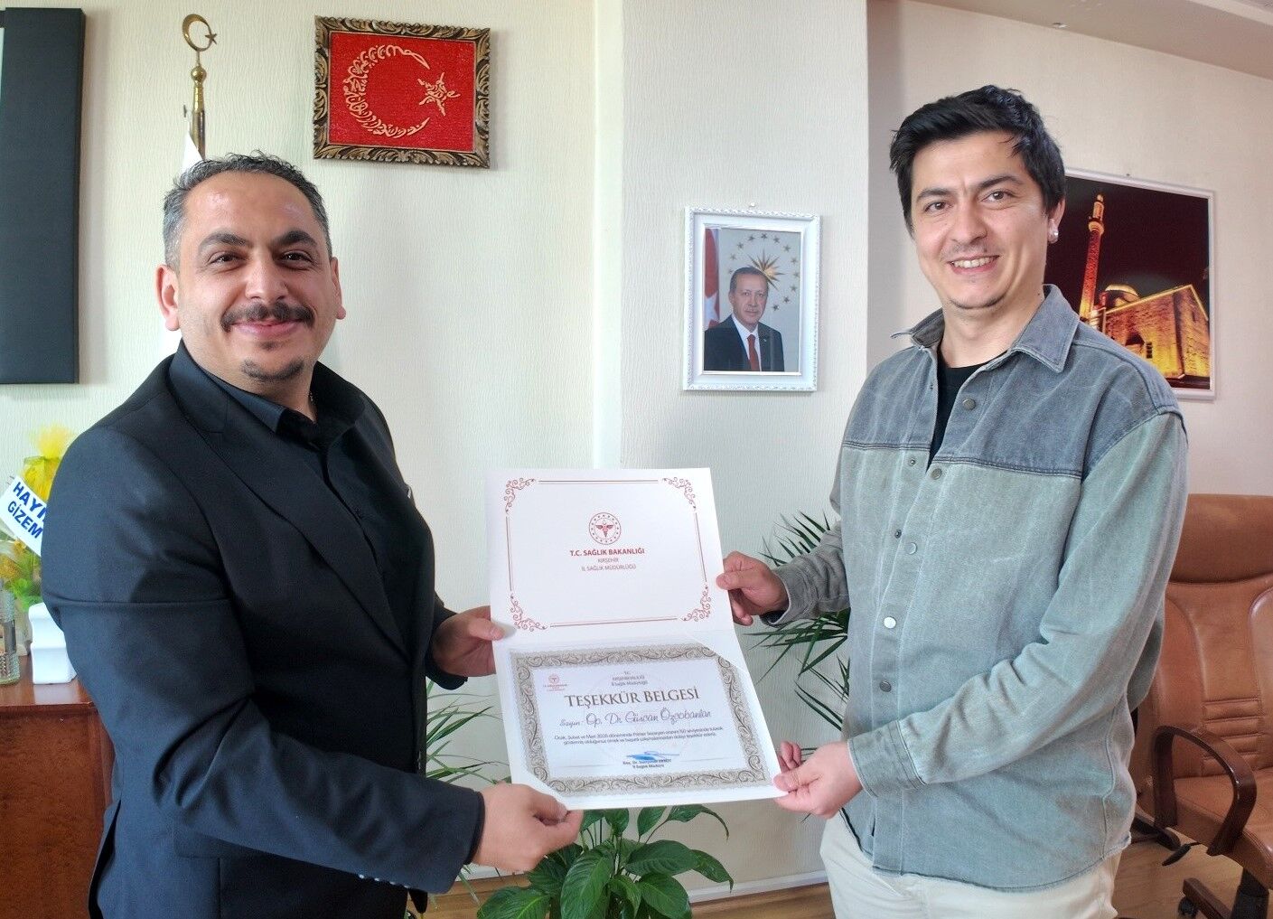 Kırşehir’de Sağlıkta Özveri Ödüllendirildi1