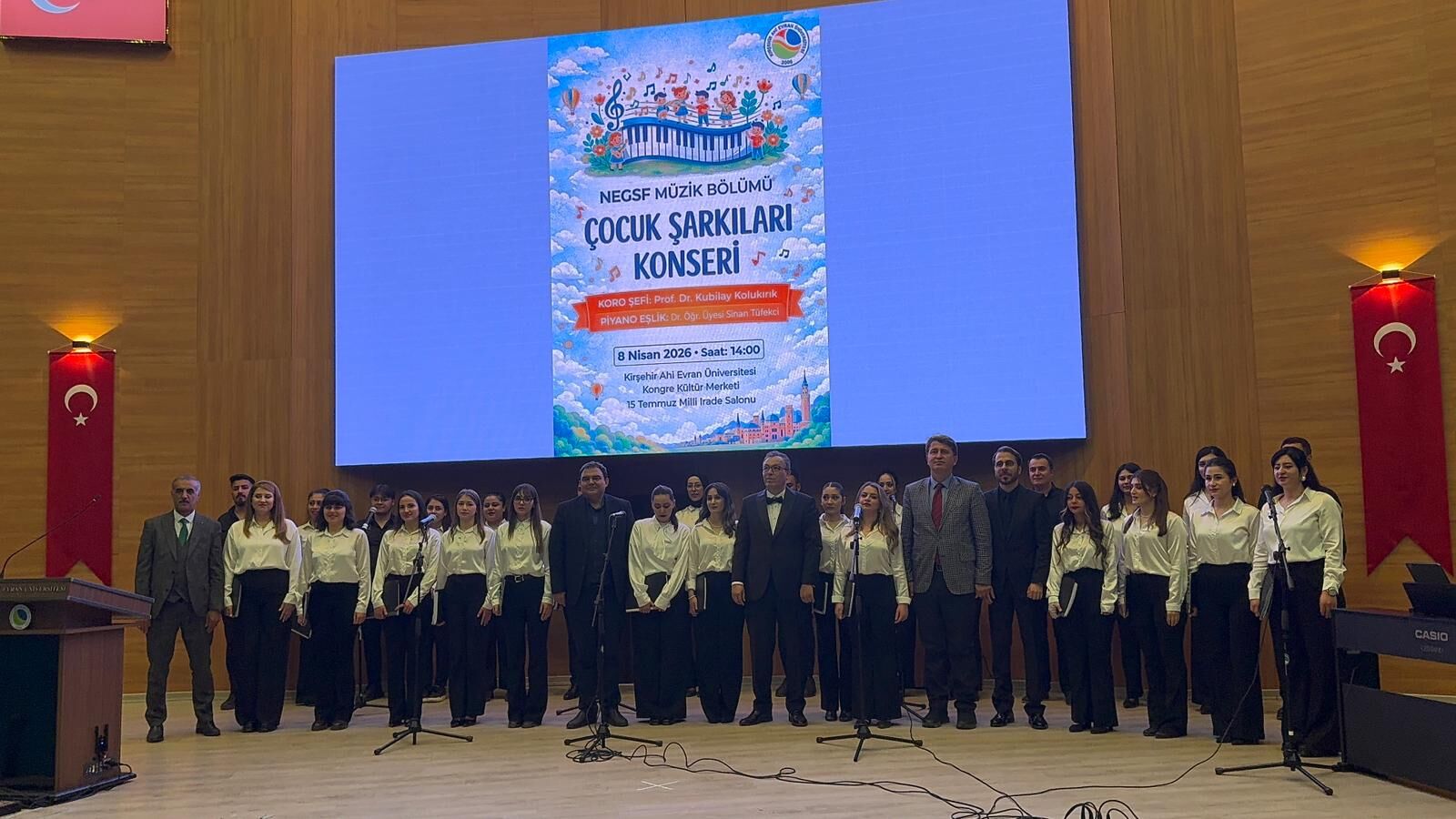 Kırşehir’de Sahne Çocukların Oldu
