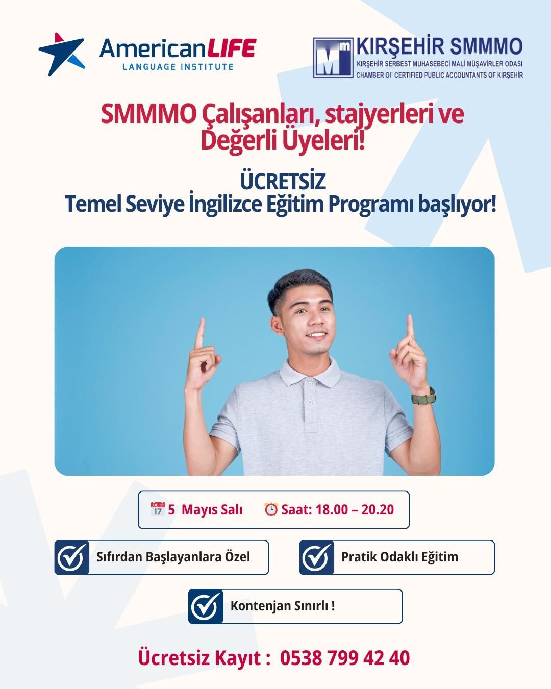 Kırşehir’de Sıfırdan İngilizce Eğitimi Verilecek-2