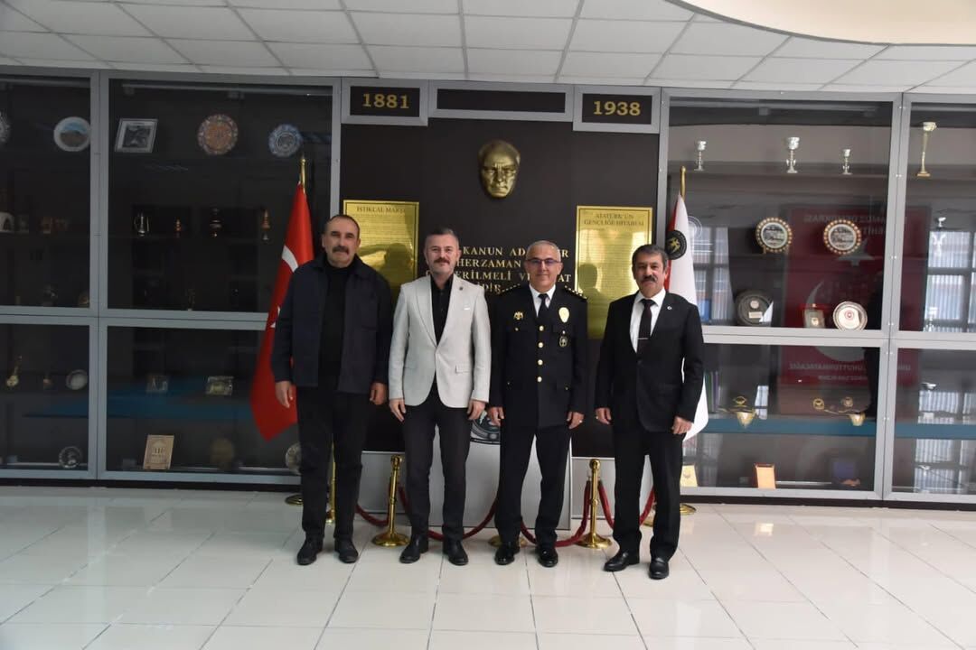 Polis Meslek Yüksek Okulu Müdürü Sayın Erdem Eylenen Bey’i, Polis Haftası Vesilesiyle Ziyaret Ed
