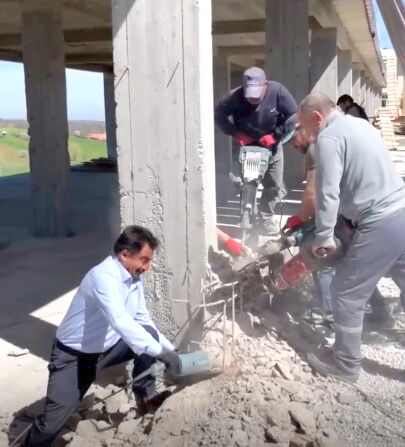 1 Mayıs Mesajı Sahada Verildi (4)